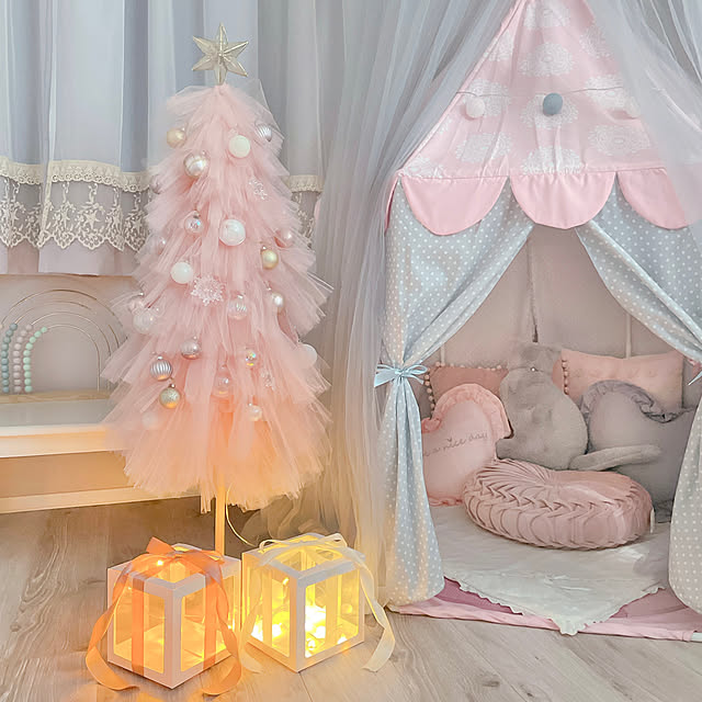 子供部屋/キッズルーム/クリスマスインテリア/クリスマスツリー/クリスマス...などのインテリア実例 - 2022-11-26 01:07:08