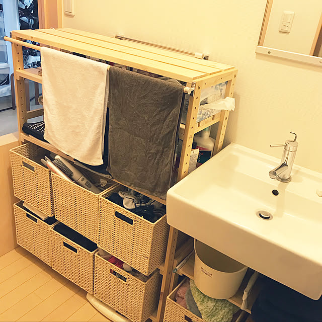 ナチュラル/ハンドメイド/DIY/ニトリ/バス/トイレのインテリア実例 - 2019-04-15 12:55:37