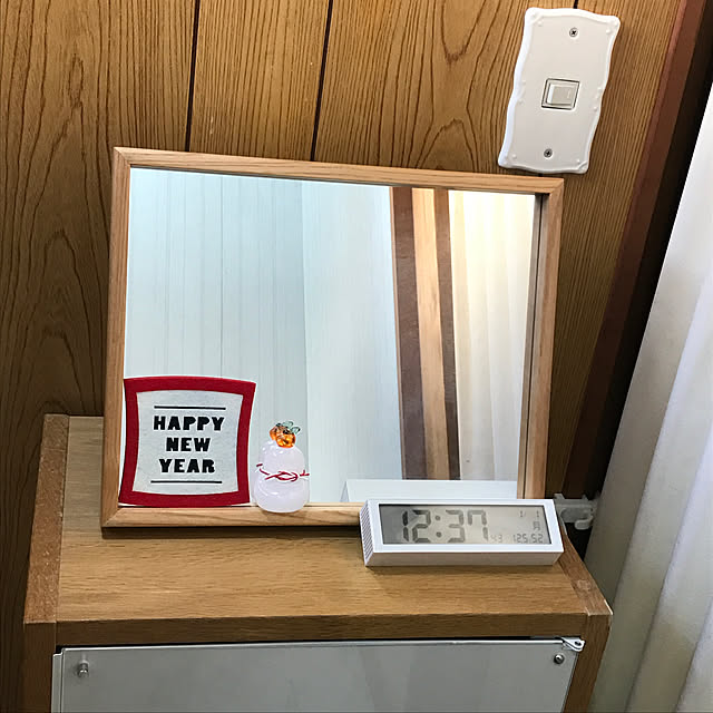 玄関/入り口/鏡餅/スタッキングシェルフ/Muji/無印良品...などのインテリア実例 - 2018-01-01 20:11:39