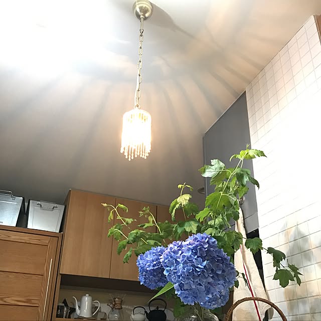 キッチン/照明/ナチュラル/珪藻土/雑貨...などのインテリア実例 - 2017-07-13 08:29:39