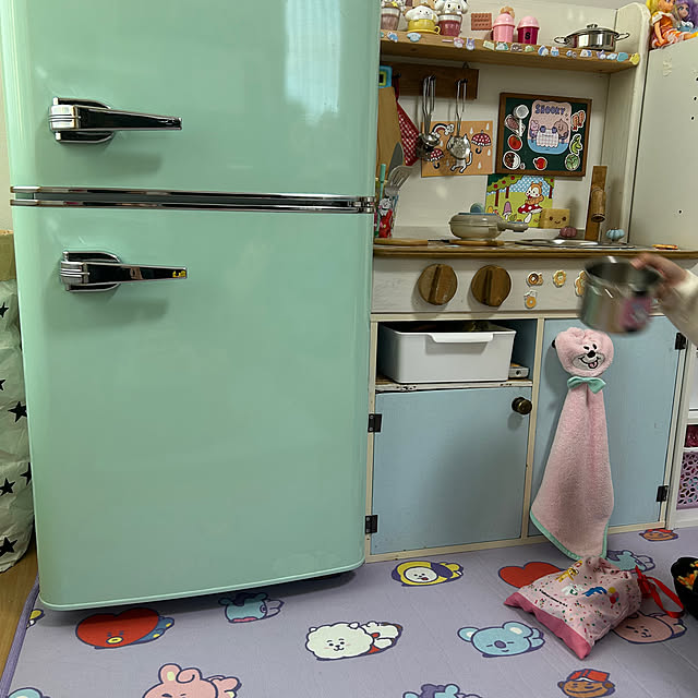 棚/冷蔵庫を収納に/冷蔵庫を開けると/冷蔵庫マグネット/冷蔵庫...などのインテリア実例 - 2025-02-27 23:08:29