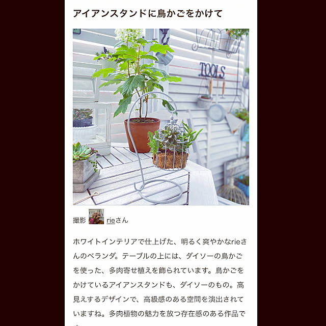 rieさんの実例写真