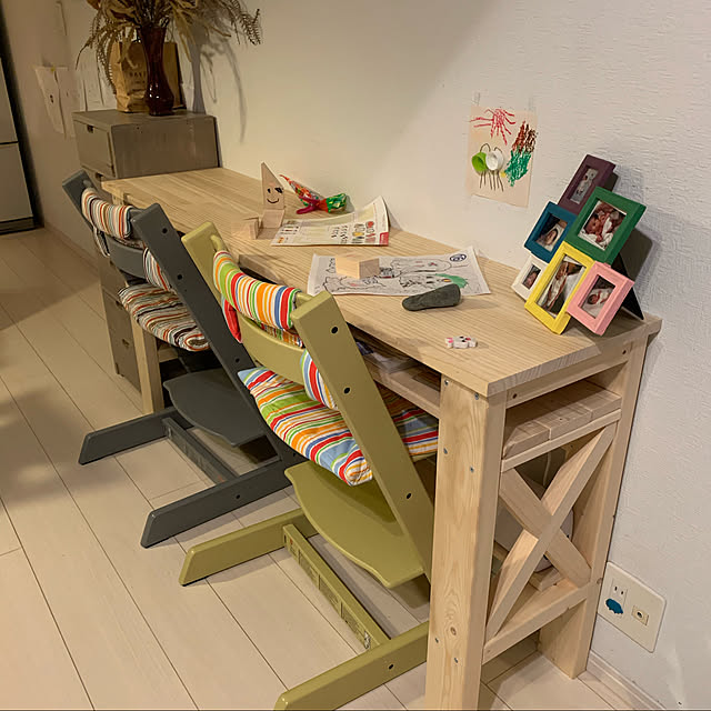 勉強机/勉強机DIY/造作家具/DIY/自作...などのインテリア実例 - 2021-12-22 23:28:48