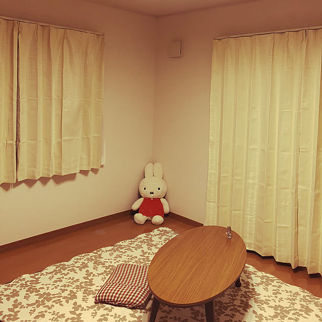 部屋全体/ディック・ブルーナ/ニトリのカーテン/季節の移ろいを大切に♡/ブルーナー...などのインテリア実例 - 2018-09-16 21:25:30