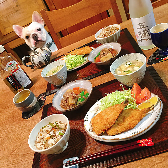 玄関/入り口/いぬのいる暮らし/玄関入り口ではありませんm(_ _)m/おうちごはん。/インテリアじゃなくてすみません...などのインテリア実例 - 2018-03-03 21:38:18