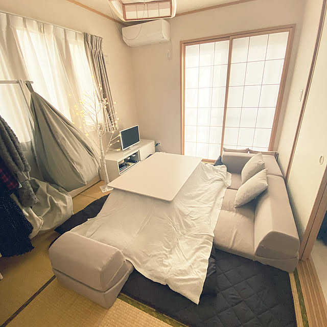 ホワイトインテリア/ナチュラル/北欧/部屋全体のインテリア実例 - 2021-01-05 19:02:38