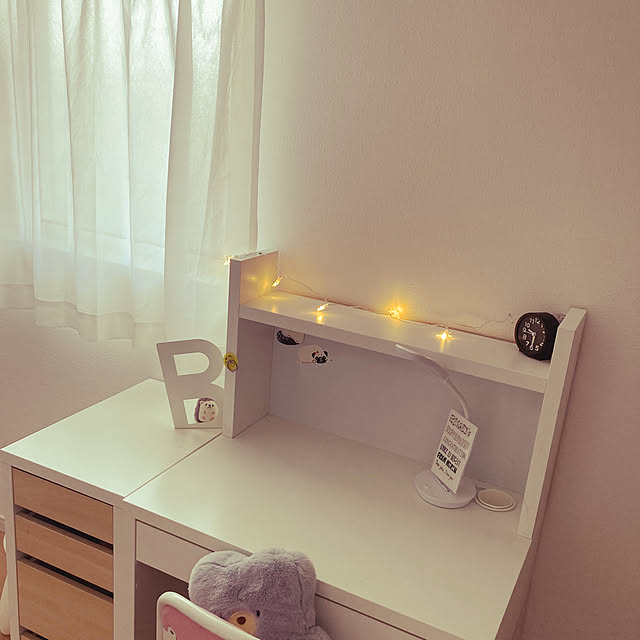 勉強机まわり/お気に入りの場所/子供部屋/IKEA/すっきり暮らす...などのインテリア実例 - 2023-03-22 15:38:26