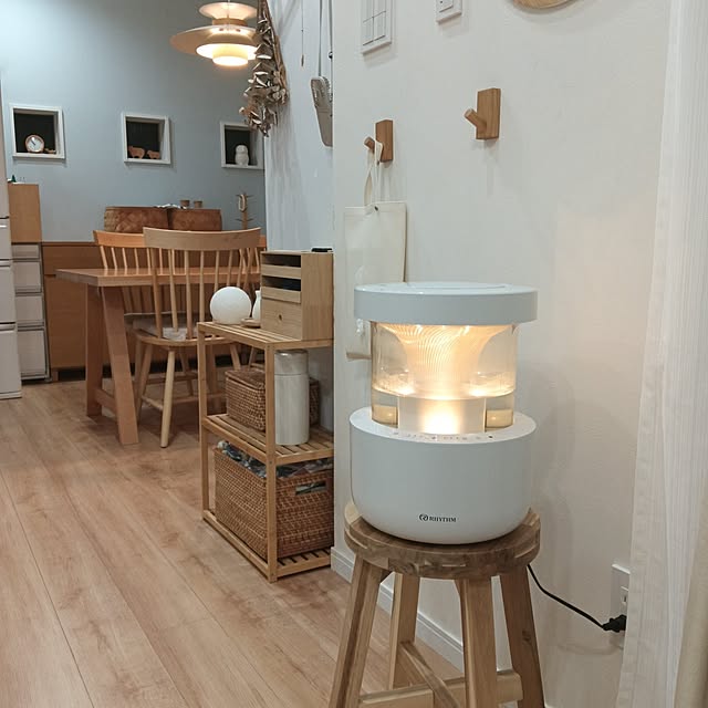 部屋全体/くらしのリズムを整える/リズムの加湿器/MIST350/無印良品...などのインテリア実例 - 2024-09-29 17:53:11