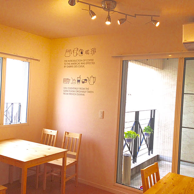 壁/天井/カフェ風/北欧/IKEAのインテリア実例 - 2018-06-07 00:55:27