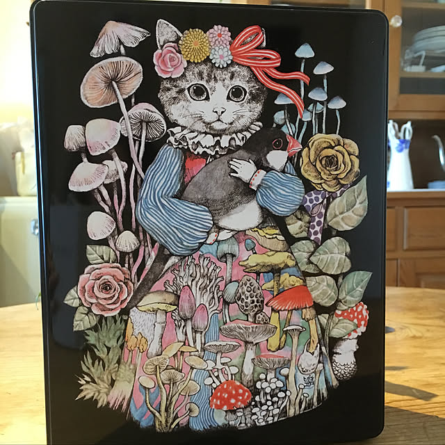 ヒグチユウコ ボリス雑貨店 【額装】複製画 ネコちゃんスキ ヒグチユウコ ボリス雑貨店 【額装】複製画 ネコちゃんスキ