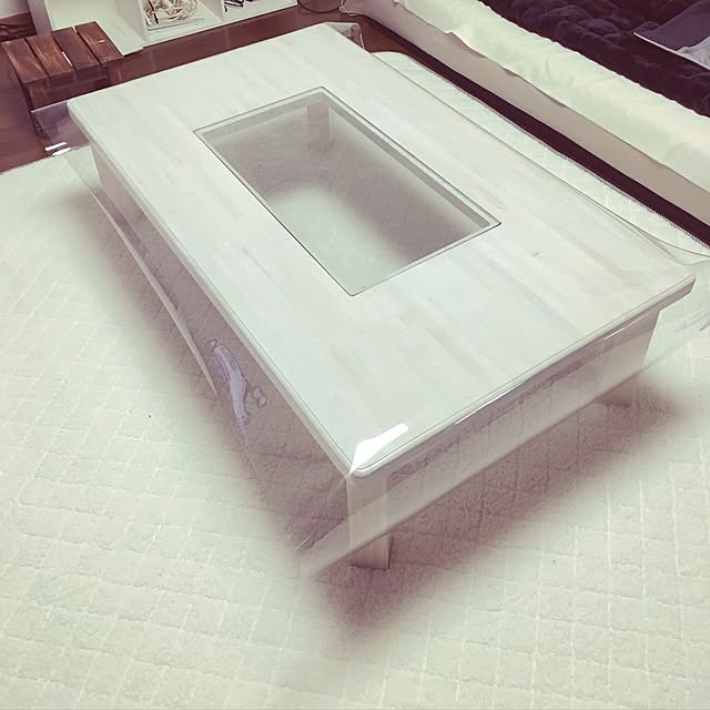 机/ホワイトインテリア/一人暮らし/DIY/ハンドメイドのインテリア実例 - 2017-02-03 20:55:09