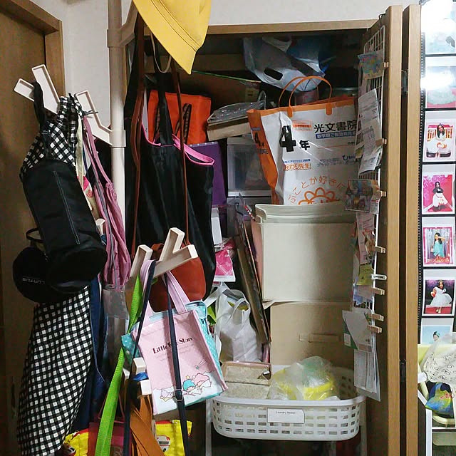 棚/どうにかしたい場所/賃貸でも諦めない！/山善収納部のインテリア実例 - 2016-08-03 22:43:09