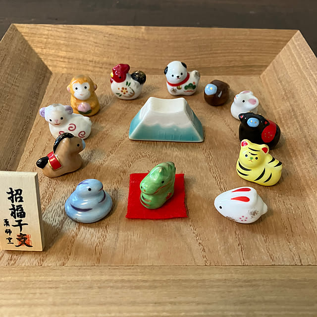 玄関/入り口/キャンドゥ/辰年/干支飾り/お正月インテリア...などのインテリア実例 - 2024-01-03 20:39:19