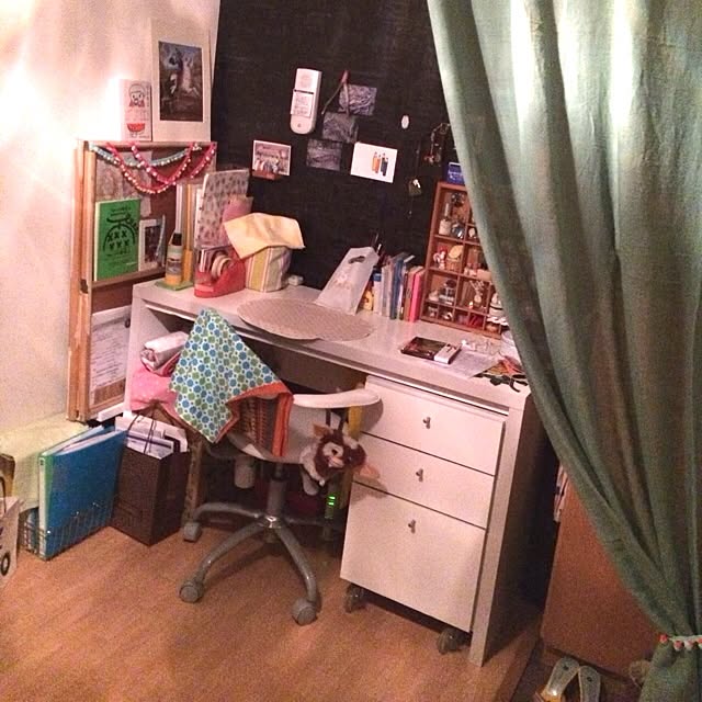 机のインテリア実例 - 2014-02-13 22:50:11