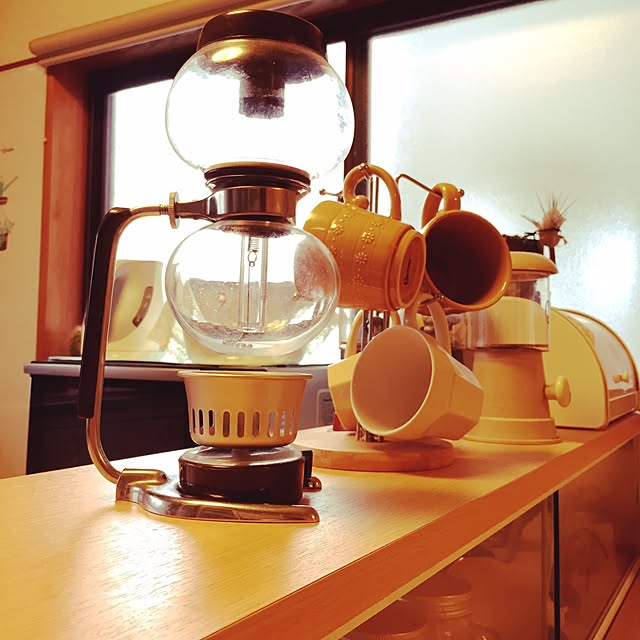 キッチン/珈琲LOVE/サイフォンのインテリア実例 - 2015-09-17 08:08:16