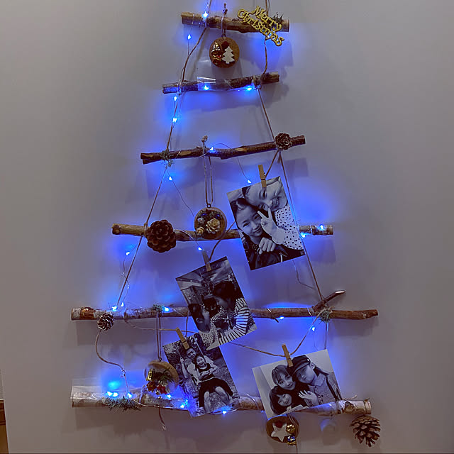 クリスマスディスプレイ/シンプル/子供部屋/クリスマス/ベッド周りのインテリア実例 - 2020-12-19 08:53:28