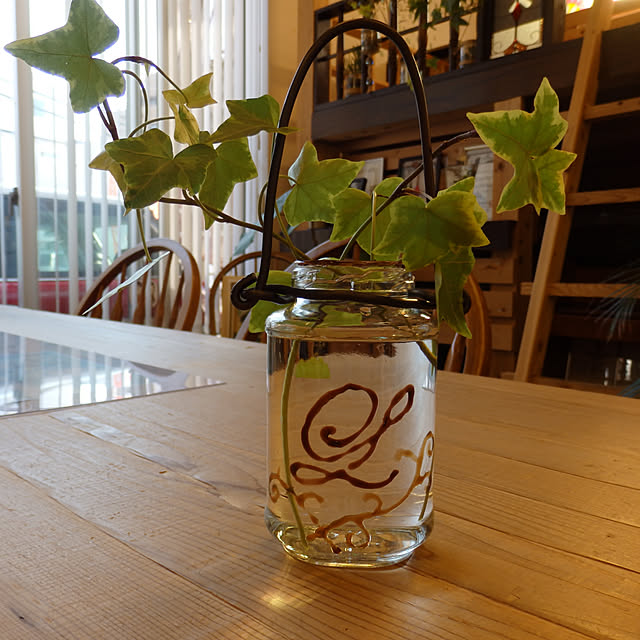 机/観葉植物/ダイソー/100均/ランタン風...などのインテリア実例 - 2018-10-20 17:10:02