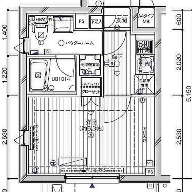 部屋全体/1K ひとり暮らし/間取り図/一人暮らしのインテリア実例 - 2017-02-22 10:10:46
