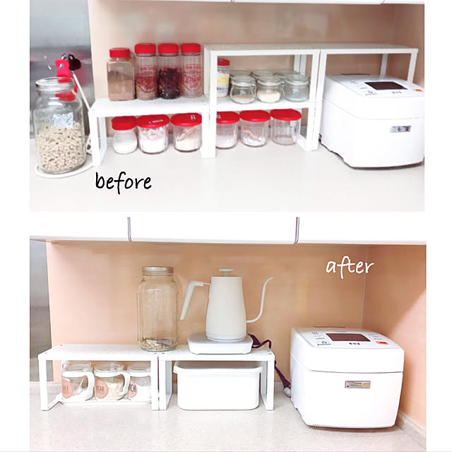 母からのぬか床/ぬか漬け美人/山善ケトル/MITSUBISHI炊飯器 炭炒釜/IKEA 雑貨...などのインテリア実例 - 2019-05-18 17:01:41