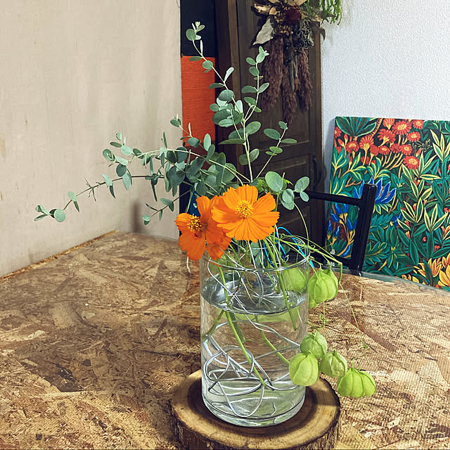 雑貨/ハンドメイド/植物/花のある暮らし/ダイソー...などのインテリア実例 - 2020-08-19 09:37:33