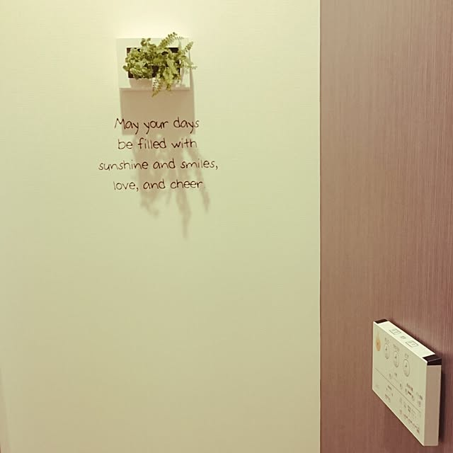 バス/トイレ/トイレの壁/カントリー/ナチュラル/シンプル...などのインテリア実例 - 2016-05-10 22:21:02