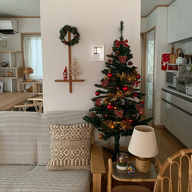 クリスマス/クリスマスリース/ノルディカニッセ/コメントお気遣いなく(⁎ᴗ͈ˬᴗ͈⁎)/ロビィ...などのインテリア実例 - 2022-12-16 16:04:46
