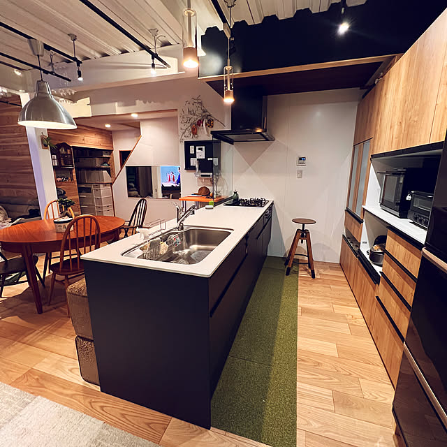 キッチン/リクシルキッチン/ナチュラル/IKEA/DIY...などのインテリア実例 - 2024-01-17 21:46:21