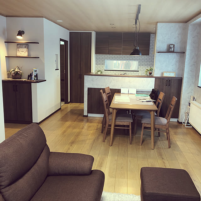 部屋全体/内覧時画像/ダークブラウン/RC北海道支部/建売住宅...などのインテリア実例 - 2020-03-03 16:55:45