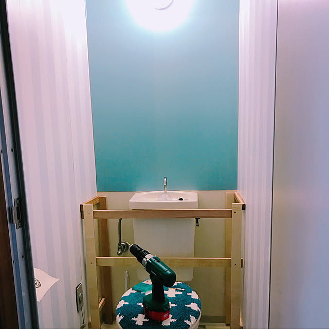 バス/トイレ/セリア/100均/DIY/ダイソー...などのインテリア実例 - 2018-08-28 02:47:39