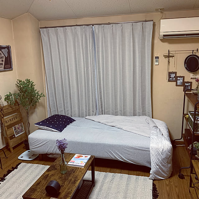 部屋全体/観葉植物/男前/ナチュラル/ニトリ...などのインテリア実例 - 2020-07-16 23:41:59