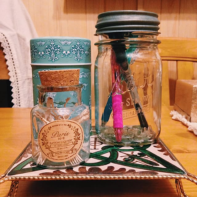 机/セリア/Mason Jar/kerr/ヴィンテージ...などのインテリア実例 - 2015-06-09 16:56:20