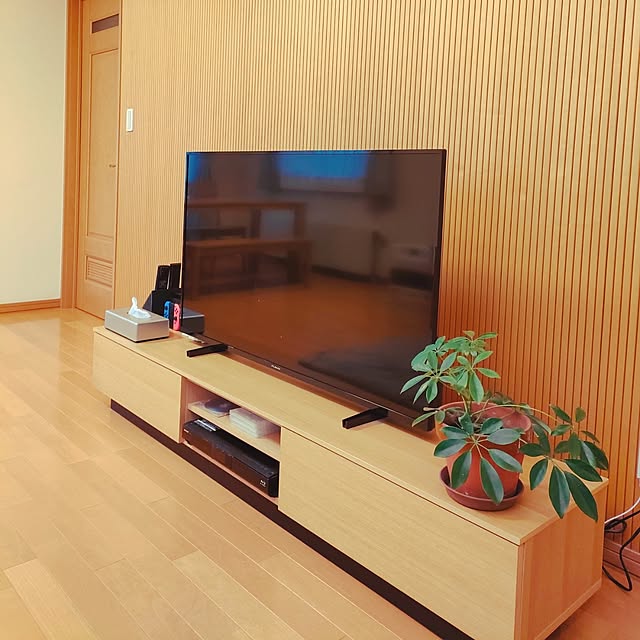 sakanaのニトリ-ローボード(レシェンテ 180LB LBR) の家具・インテリア写真