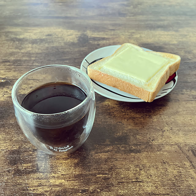 ボダムグラス/朝ごはんはパン派/パン/コーヒー大好き/コーヒー...などのインテリア実例 - 2023-05-09 07:43:48