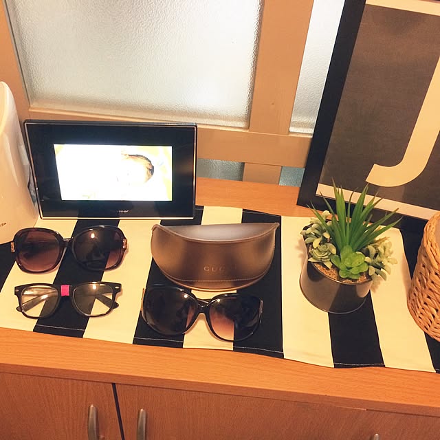 玄関/入り口/ハンドメイド/IKEA/モノトーンのインテリア実例 - 2015-07-22 09:14:22
