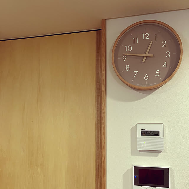 壁/天井/掛け時計/木/雑貨/木製家具のインテリア実例 - 2023-10-29 19:04:10