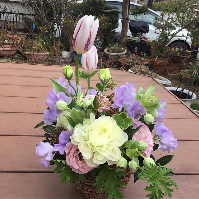 生花/花のある暮らし/部屋全体のインテリア実例 - 2019-02-28 15:15:01