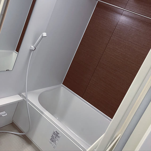 バス/トイレ/お風呂/入居前記録/1LDK 2人暮らしのインテリア実例 - 2019-02-17 10:52:48