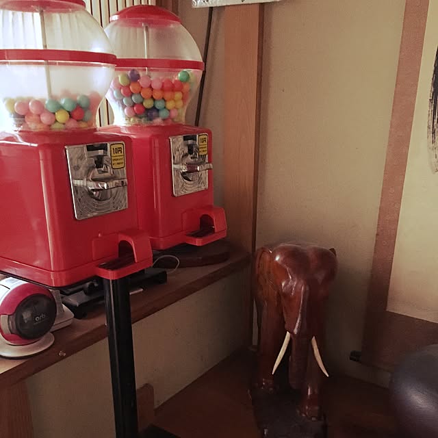 部屋全体/ガチャガチャ10円ガム/和/片付けられない女/年に数回の景色...などのインテリア実例 - 2017-04-26 17:38:22