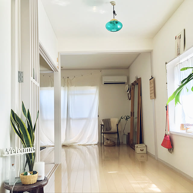 部屋全体/simple/一人暮らし/照明/癒し...などのインテリア実例 - 2018-07-04 15:18:07