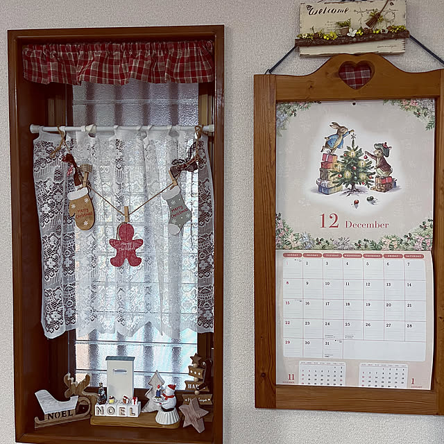 壁/天井/クリスマス/ダイソー/Christmas/seria...などのインテリア実例 - 2024-12-26 10:18:13