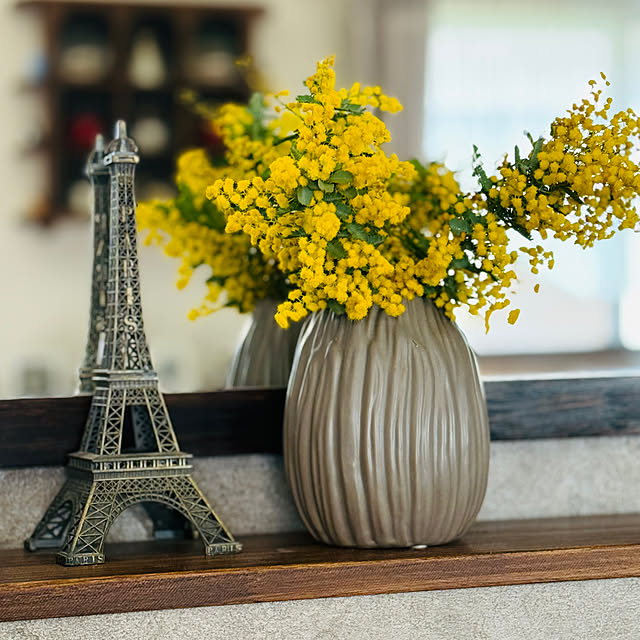 部屋全体/コンソールテーブルDIY/コンソールテーブル/ミモザ祭り/ミモザ...などのインテリア実例 - 2026-03-06 16:16:39