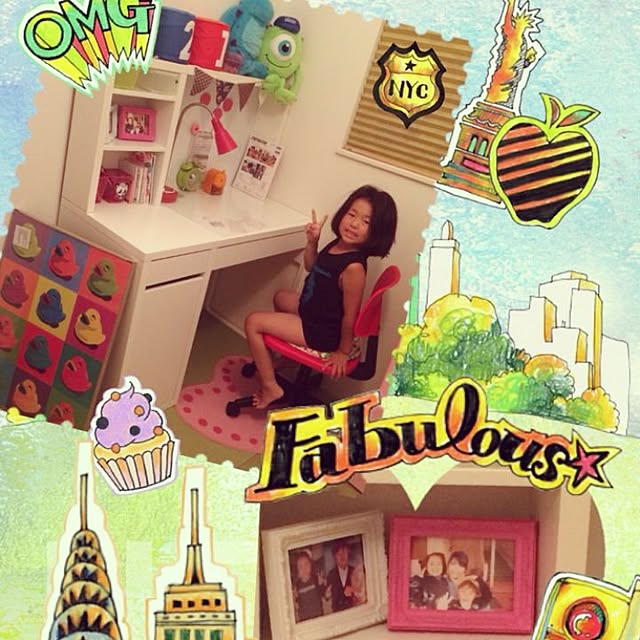机/子供部屋のインテリア実例 - 2016-06-12 08:56:31