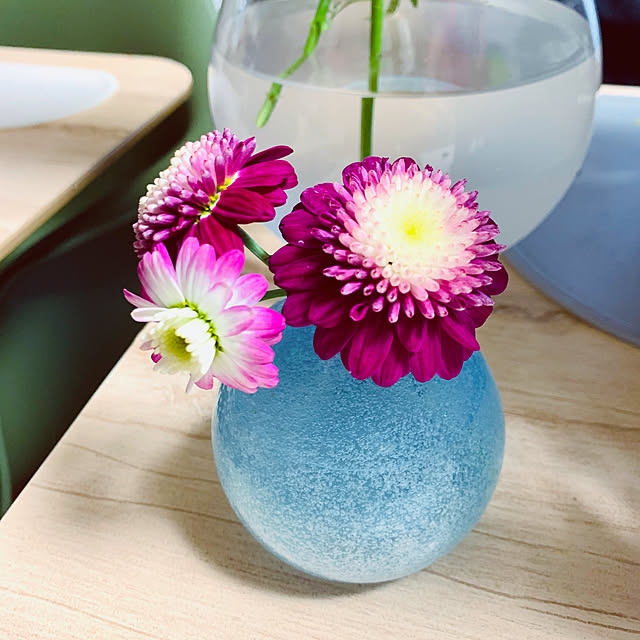 琉球ガラスの花器のインテリア実例 ｜ RoomClip（ルームクリップ）