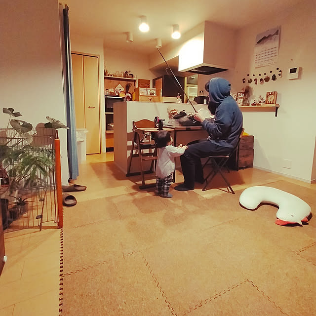 部屋全体/1LDK/アパート暮らし/癒やしの空間/魚好き...などのインテリア実例 - 2021-12-06 18:20:10