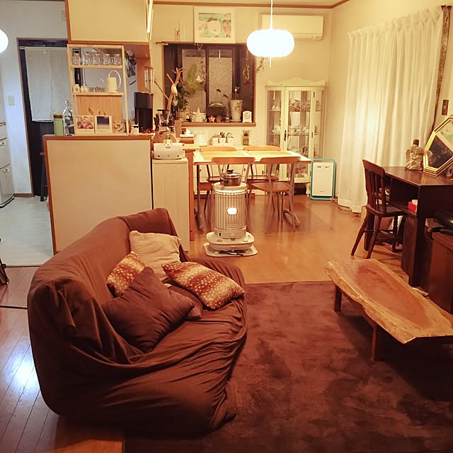 部屋全体/観葉植物/100均/セリア/カフェ風...などのインテリア実例 - 2016-01-20 19:37:44