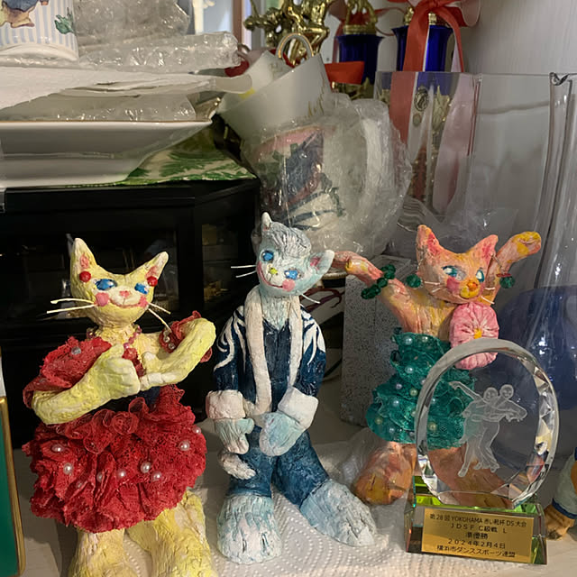 猫の置物集めてます❤︎のおすすめ商品とおしゃれな実例 猫の置物集めてます❤︎のおすすめ商品とおしゃれな実例