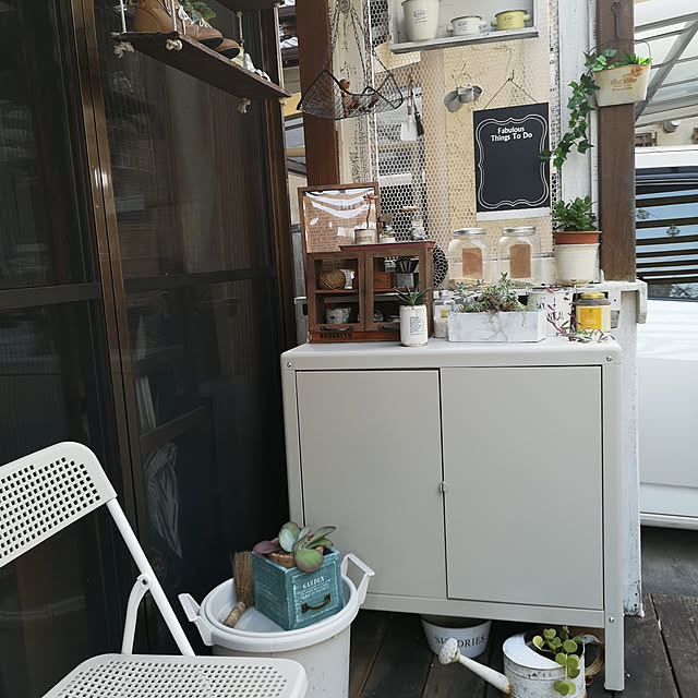 部屋全体/古道具×GREEN/グリーンのある暮らし/部屋全体ではありませんm(_ _)m/ガーデニング♡...などのインテリア実例 - 2021-03-15 08:09:46