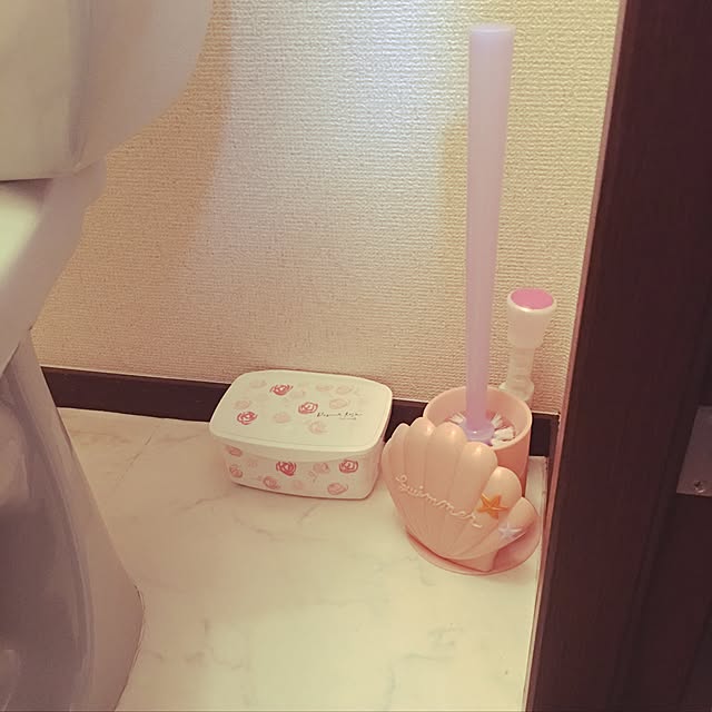バス/トイレ/スイマー/古い賃貸/ピンク/2DK 賃貸...などのインテリア実例 - 2017-03-07 20:33:31