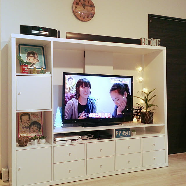 LAPPLAND ラップランド テレビ収納ユニット, ブラックブラウン