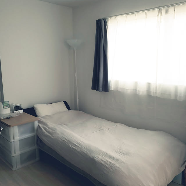 ベッド周り/一人暮らし/ニトリ/IKEAのインテリア実例 - 2020-04-16 15:09:44
